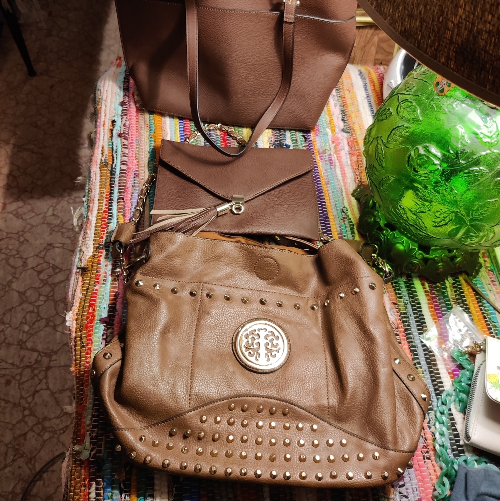 Two brown purses - Picture 7 of 8